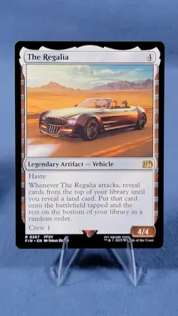 The Regalia REGULAR NM - Final Fantasy FIN 0267 MTG 🔮 E - Image 1