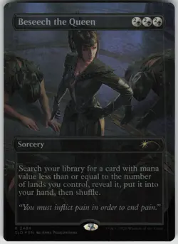 MTG Beseech the Queen Foil NM Secret Lair Drop Series Magic 2484 DND - Image 1