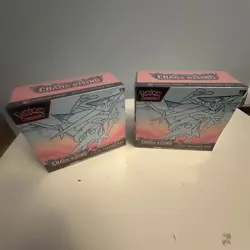 Chaos Rising Pokemon Center ETB X2 Perfect Condition, Brand New - Image 1