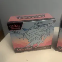 Chaos Rising Pokemon Center ETB X2 Perfect Condition, Brand New - Image 3