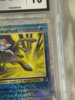CGC 10 2002 Pokemon Legendary Collection Reverse Holo Tentacruel Nintendo WOTC - Image 3