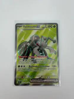 Fermicula-ex Full-Art Deutsch Sturmische Funken 215 NM Pokemon TCG - Image 1