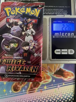 🔥Pokemon Ewige Rivalen Booster-Pack Heavy (22.6g)🔥🔥 - Image 1