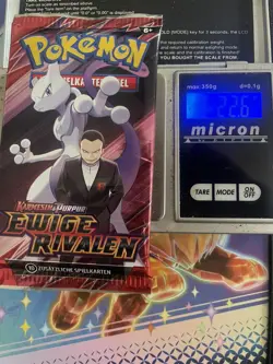 🔥Pokemon Ewige Rivalen Booster-Pack Heavy (22.6g)🔥🔥 - Image 1
