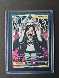 Nanoless 9 Non-Holo Card 1st Edition Rising Stars GamerSupps VCard 116/190 - Image 4