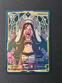 Nanoless 9 Holo Card First (1st) Edition Rising Stars GamerSupps VCard 116/190 - Image 1