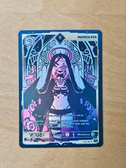 Nanoless 9 Holo Card First (1st) Edition Rising Stars GamerSupps VCard 116/190 - Image 2