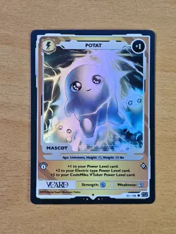 Potat Holo CodeMiko Mascot Card First 1st Edition Rising Stars GamerSupps VCard - Image 2