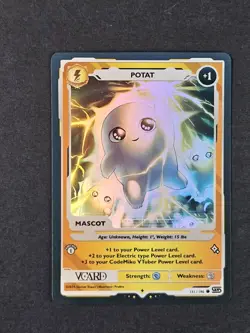 Potat Holo CodeMiko Mascot Card First 1st Edition Rising Stars GamerSupps VCard - Image 3