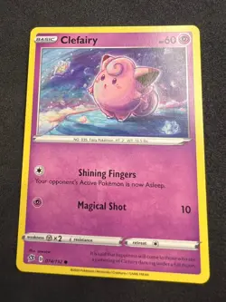 Clefairy 74/192 Common Rebel Clash Pokemon 2020 - Image 1