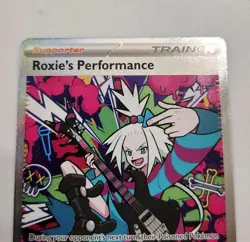 ROXIE'S PERFORMANCE 121/086 CHAOS RISING HOLO POKEMON CARD SINGLE - Image 3