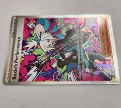 ROXIE'S PERFORMANCE 121/086 CHAOS RISING HOLO POKEMON CARD SINGLE - Image 5