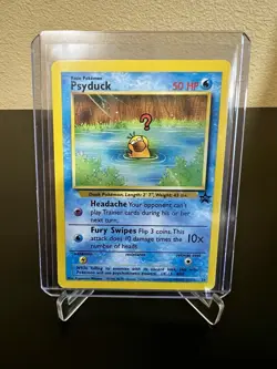 Pokemon WOTC Black Star Promo 7 Card Lot Psyduck Celebi Meowth + - Image 3