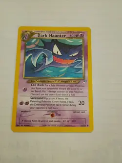 Pokemon Dark Haunter TCG Card Neo Destiny 36/105 Regular Card - Image 1