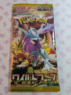 US SELLER Pokemon Card Game Wild Force Booster Pack Scarlet Violet SV5K Japanese - Image 1