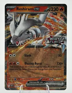 Reshiram ex - 020/086 - White Flare - Cosmos Holo STAMP | Pokemon TCG | NM - Image 1