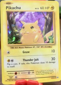 Pokemon Pikachu Deck Exclusives 028/073 Cracked Ice Holo 60HP Iron Tail - Image 1