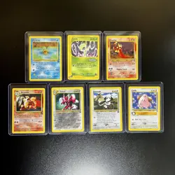 Pokemon WOTC Black Star Promo 7 Card Lot Psyduck Celebi Scizor + More - Image 1