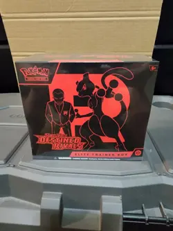 Pokemon TCG Destined Rivals Elite Trainer Box ETB Factory Sealed /case fresh - Image 1