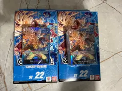 One Piece ST-22 Ace & Newgate Starter Deck - OPENED No Promos - TCG Card Game x2 - Image 1
