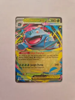 Pokemon TCG Mega Venusaur ex 003/132 Me01: Mega Evolution - Image 1