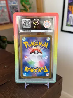 MEW EX SAR 347/190 2023 SHINY TREASURE EX JAPANESE POKEMON TCG ACE 9 MINT - Image 2