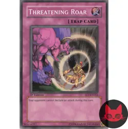 Yugioh Threatening Roar FET-EN052 Common 1st Edition NM - Image 1