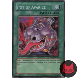 Yugioh Pot of Avarice EEN-EN037 Super Rare LP - Image 1