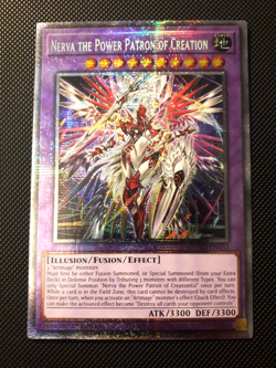 Yu-Gi-Oh! Nerva the Power Patron of Creation, DUAD-En033, Starlight R., 1.A., EX - Image 1