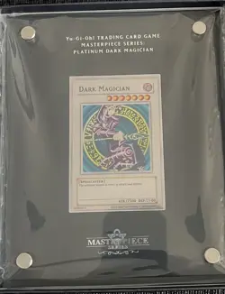 Yu-Gi-Oh! Masterpiece Series Platinum Dark Magician 999 Silver EU Sealed w/ Cert - Image 1