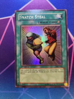 Yu-Gi-Oh! Snatch Steal Magic Ruler 1st Edition Near Mint MRL-036 - Image 1