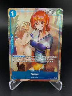 Nami (050) (Parallel) OP09-050 Rare Emperors in the New World One Piece NM - Image 1