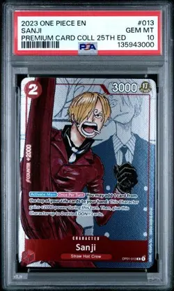 One Piece Sequential TCG 25th Anniversary Set English PSA 10 - Image 4