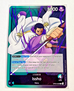 OP04-020 Issho :: Leader One Piece TCG Card - Image 1