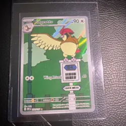 Pigey Pidgeotto Pidgeot Ex Evolution Line From Obsidian Flame Nm Pokemon Card. - Image 4