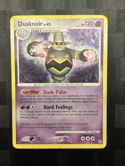 Pokemon TCG Dusknoir Diamond & Pearl Holo Rare Card 2/130 - Image 1