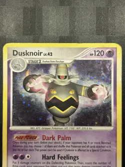 Pokemon TCG Dusknoir Diamond & Pearl Holo Rare Card 2/130 - Image 5