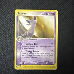 Espeon 16/100 Sandstorm Regular Rare Vintage Pokemon Card TCG English LP - Image 1