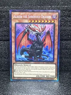 Albion The Shrouded Dragon 2 Cards RA05-EN019 Rarity Collection 5 Collect/Secret - Image 2