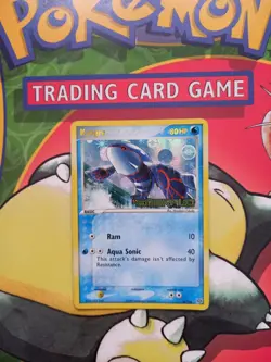 Kyogre 6/106 EX Emerald Stamped Reverse Holo Rare Pokemon Card - Image 1