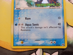 Kyogre 6/106 EX Emerald Stamped Reverse Holo Rare Pokemon Card - Image 4