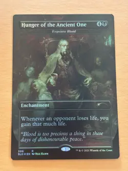 Hunger of the Ancient One-Exquisite Blood-Rare 206-MTG Secret Lair Drop-FOIL - Image 1