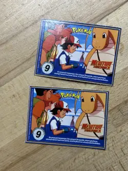 Magikarp Gyarados Evolution Set Pokemon Poketrivia Movie Cards Burger King 1999 - Image 2