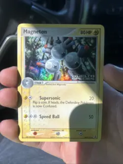 STAMPED Magneton Reverse Holo Uncommon EX Delta Species 48/113 2005 Pokemon TCG - Image 1