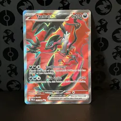 Pokemon Yveltal EX 105/088 PO Basic 210 HP Ultra Rare Full Art NM - Image 1