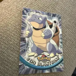2000 Topps Pokemon TV Animation Series Blastoise #9 Foil Card LP Vintage - Image 3