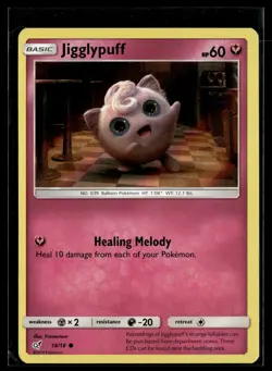 Jigglypuff 14/18 Detective Pikachu Common Pokemon - Image 1