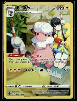 Flaaffy TG03/TG30 Silver Tempest Trainer Gallery Holo Pokemon - Image 1