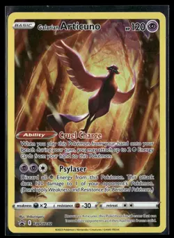 Galarian Articuno SWSH282 SWSH Black Star Promo Pokemon - Image 1