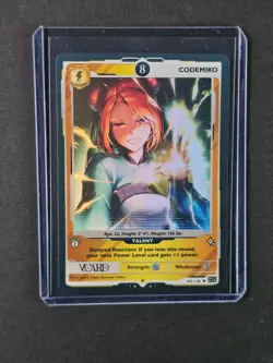 CodeMiko 8 Holo Card First (1st) Edition Rising Stars GamerSupps VCard 073/190 - Image 5